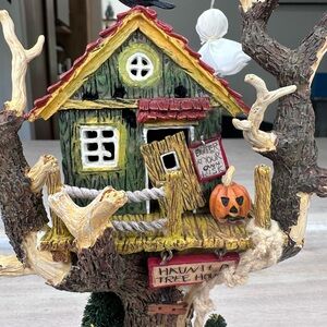 Highly collectible department 56 Halloween decor